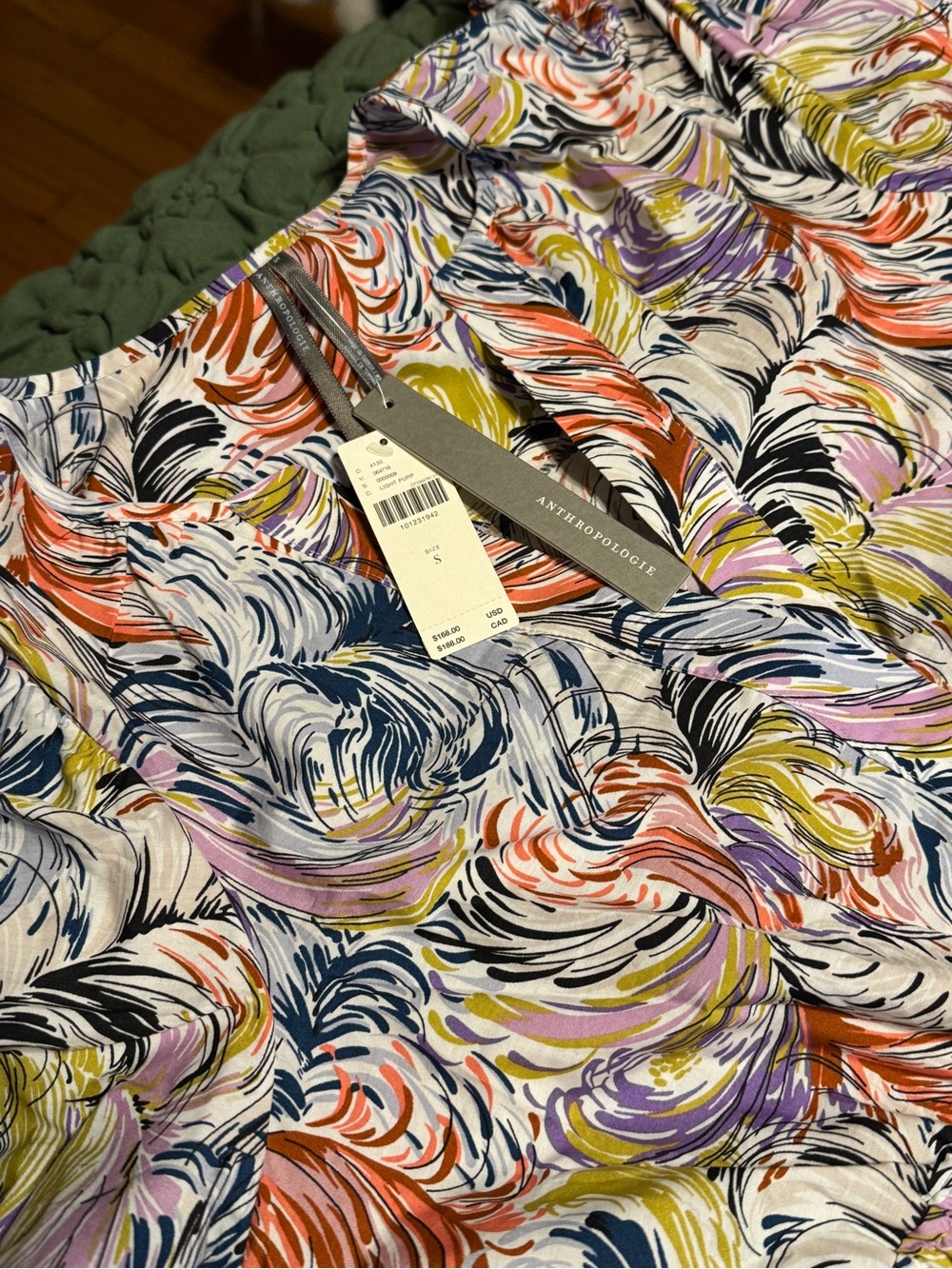 ✨ Anthropologie Somerset Maxi Dress Sz S - Picture 6 of 7